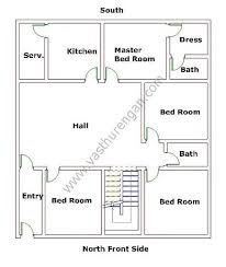 North Facing House House Plans