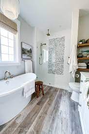 10 small bathroom flooring ideas that