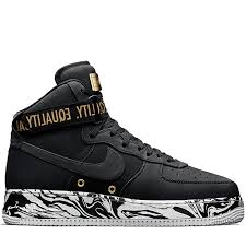 Today we also bring you a better look at the upcoming air force 1 low premium from nike's upcoming black history month collection. Nike Air Force 1 High Black History Month Shoe Engine