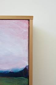 frame a stretched canvas painting
