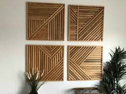 How To Make Geometric Wood Wall Art