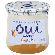 yoplait french style yogurt peach