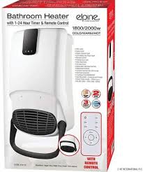 new bathroom fan heater with remote