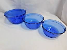 measure cobalt blue mixing bowl set