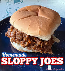 homemade sloppy joes mrs happy homemaker