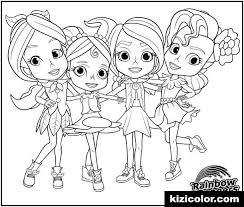Rainbow rangers drummer cheerleader mandy. Rainbow Coloring Pages Kizi Coloring Pages
