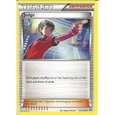 Pokemon Trading Card Game Pokemon XY BREAK THROUGH - JUDGE 143/162 TRAINER  - Trading Card Games from Hills Cards UK