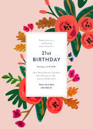Birthday Party Invitations Customize And Print Online Funky