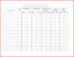 Luxury Accounting Worksheet Templates Wing Scuisine