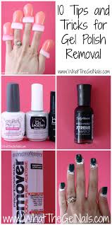 gel polish removal tips and tricks