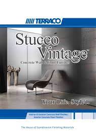 Stucco Vintage Terraco Llc Ltd