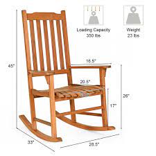 Outdoor Rocking Chair Single Rocker For