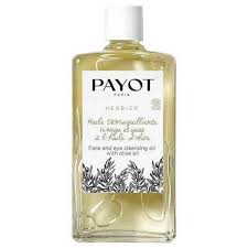 removing oil face eyes herbier payot 95ml