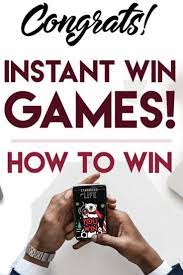 Maybe you would like to learn more about one of these? Instant Win Games And How To Win Instant Win Instant Win Games Win Money