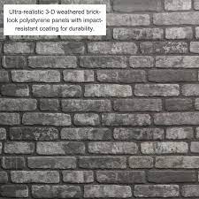 Ultralight Faux Brick Anthracite