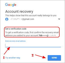 how to recover gmail email account