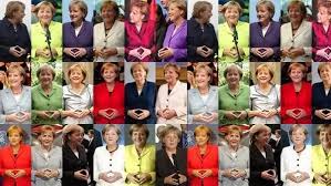 A t a photo op with german chancellor angela merkel, president donald trump said little and appeared to refuse a handshake suggested by the german leader. What Does Angela Merkel S Hand Gesture Symbolize In Germany Quora