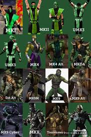 Reptile's worked with mileena, also seen in the trailer, as well as characters like baraka, so it makes sense he's under shang tsung's. Evolution Of Reptile Mortalkombat