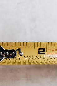 When reading the tape measure, the tang indicates zero. How To Read A Tape Measure Free Pdf Printable Decor Hint
