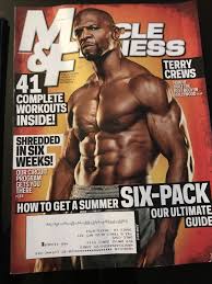 lot of 2 muscle fitness magazine rock