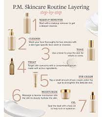 how to apply skincare s maed