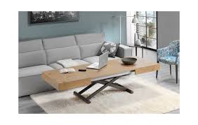 Mesas de centro convertibles en mesa comedor. Mesa Salon Elevable Y Extensible Automatica De Centro Stylo Home