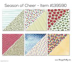 Stampin Up Designer Series Paper Holiday Catalog 2015