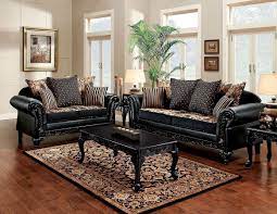 theodora living room set black and tan