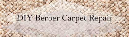 fix and repair a run in berber carpet