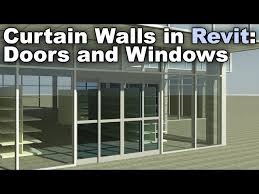 Windows On Curtain Walls In Revit