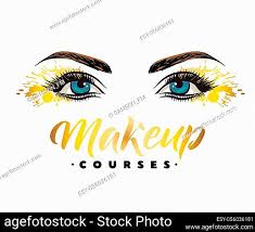 makeup vector logo and business card