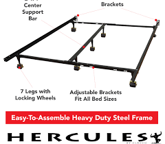 hercules universal adjustable metal bed