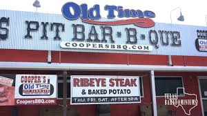 coopers old time pit bar b que friday