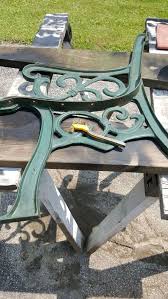 Cast Iron Bench Restoration