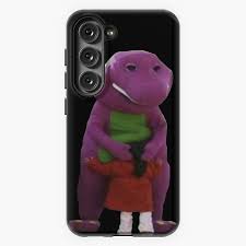 Barney the Dinosaur top 10 awkward moments Samsung Galaxy Phone Case for  Sale by The Game Store 
