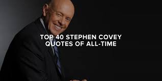 The seven habits in this book will help you move from a state of dependence, to independence, and learn to synergize. Top 40 Stephen Covey Quotes Of All Time Paul Sohn