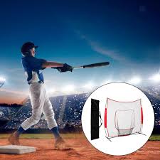 baseball pitching net with fibergl