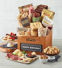 deluxe happy birthday gift basket