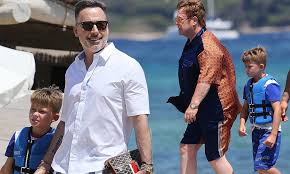 Along with elton john, furnish is the father of elijah and zachary, his two children. Sir Elton John Joins Husband David Furnish And Their Two Sons Zachary And Elijah In Saint Tropez Daily Mail Online