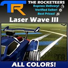 rocket league every painted laser wave