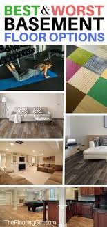the 10 best basement flooring options