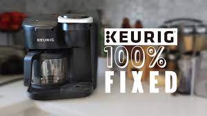 keurig k duo not brewing coffee 100