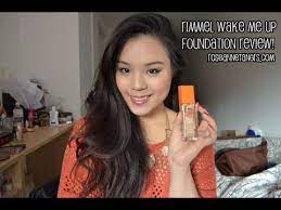 review rimmel wake me up foundation