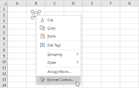 insert a checkbox in excel in simple