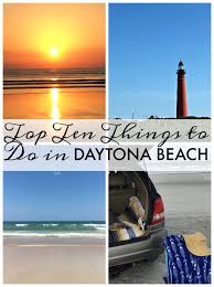 Top Ten Things To Do In Daytona Beach Daytona Beach Attractions