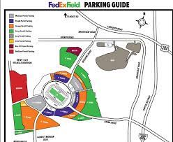 parking plan at fedex field