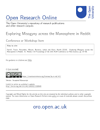 We have mentioned the easiest way to do that. Pdf Exploring Misogyny Across The Manosphere In Reddit