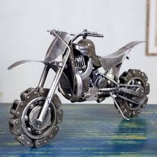 Scrap Metal Art Motorcycle Sculpture