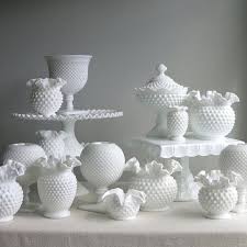 Milk Glass Decor