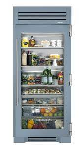 36 Glass Door Refrigerator Column